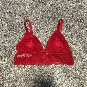 Silk lined bralette
